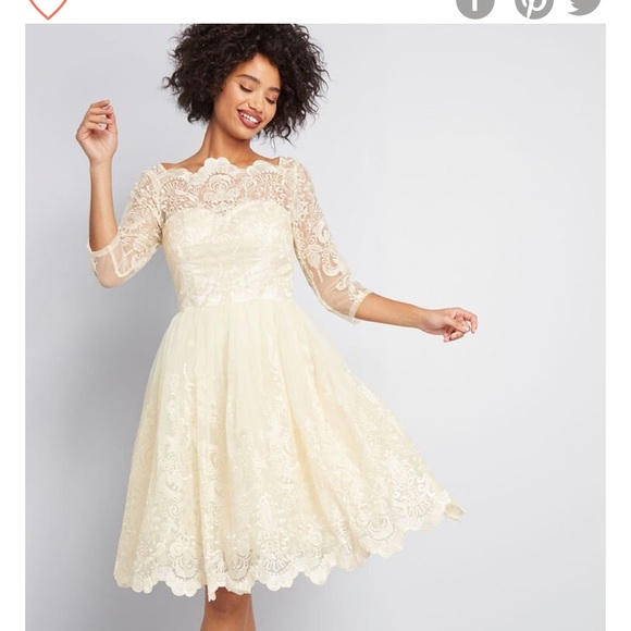 Modcloth Dresses & Skirts - ModCloth Guilded Grace Lace Dress